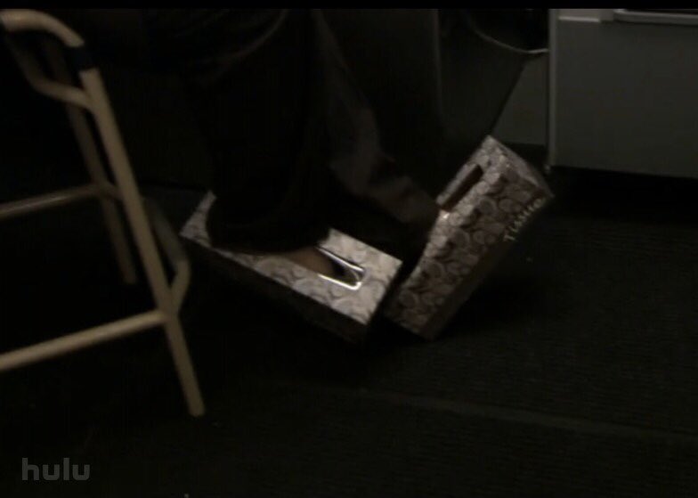 The Office Kevin Tissue Box Shoes
