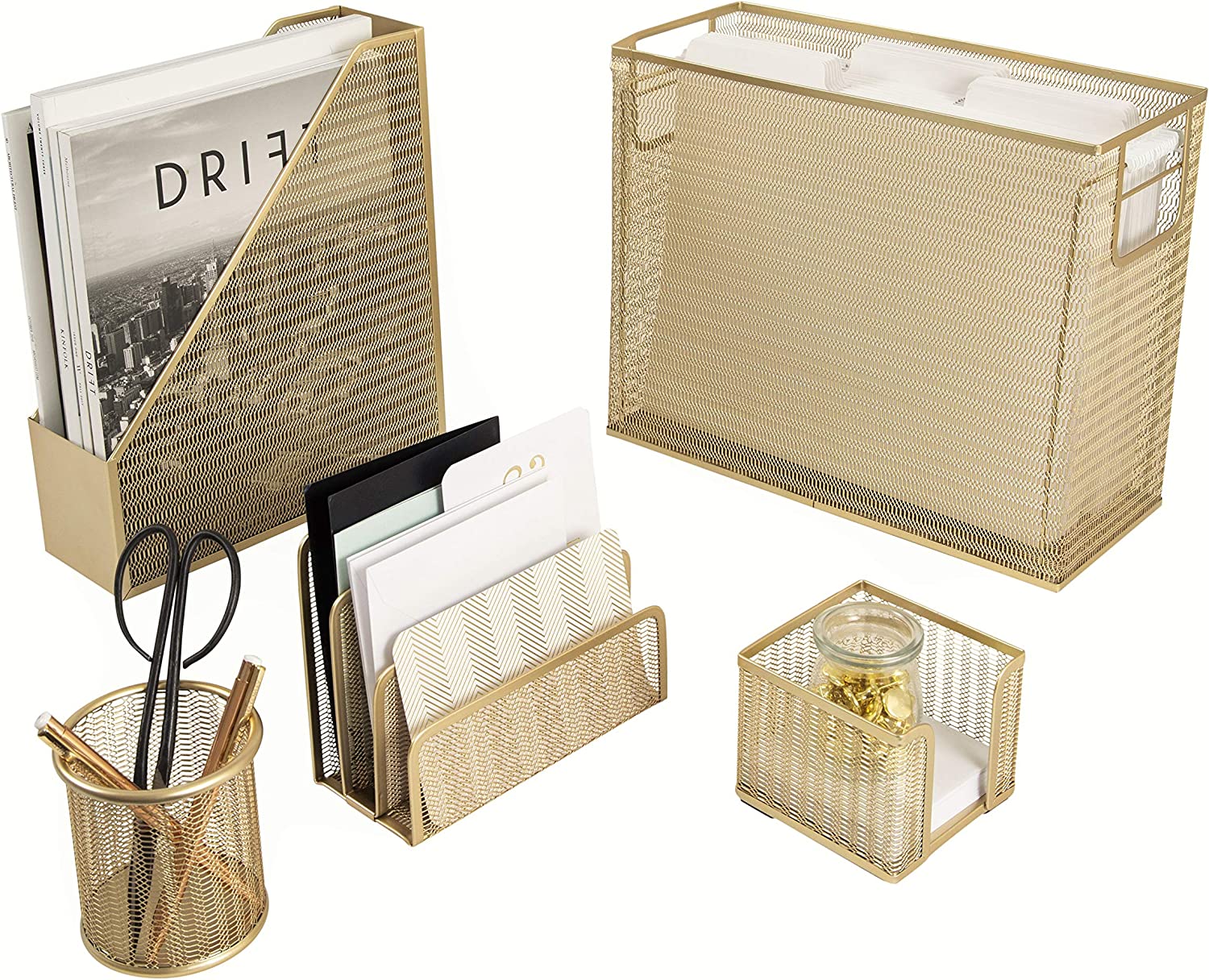 Gold Office Accessories