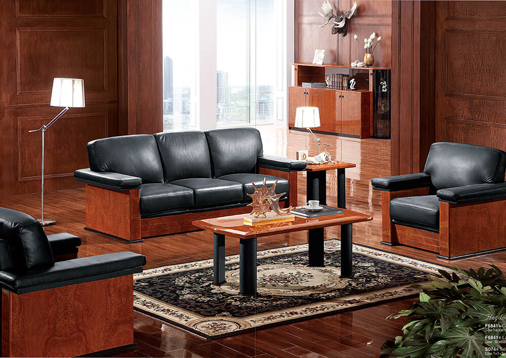 Office Leather Sofa