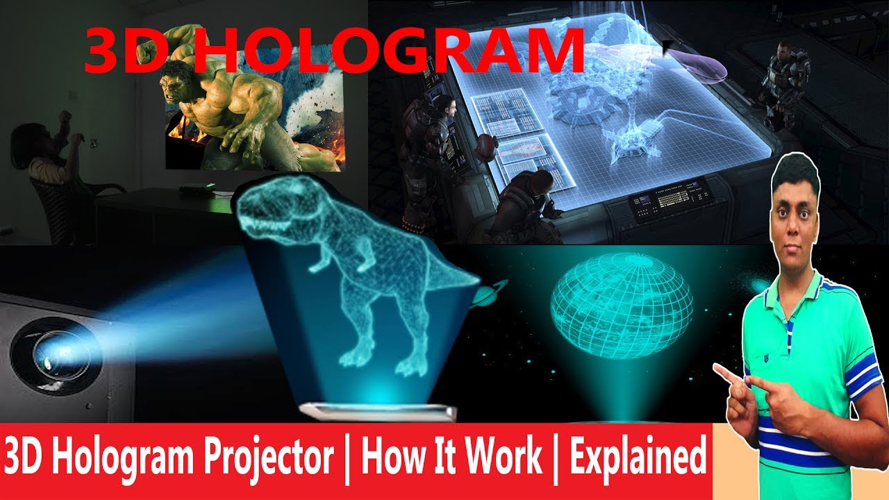 How to Make a Hologram Projector at the Office