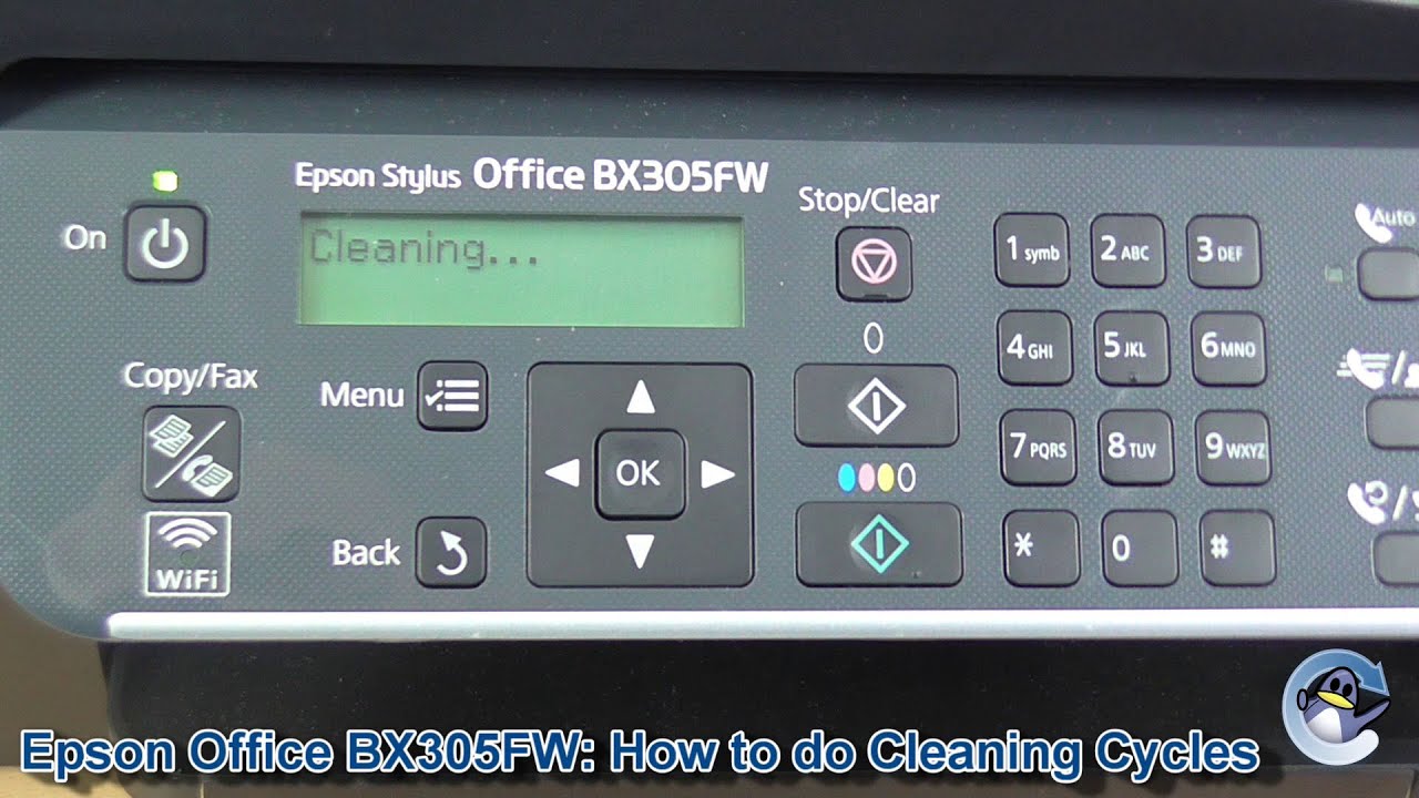 How to Clean Fax Scanner on Epson Office Printer