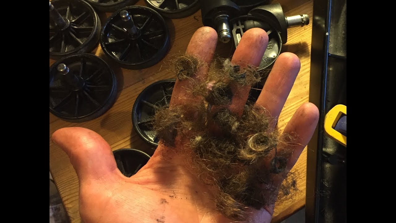 How to Remove Hair from Office Chair Wheels