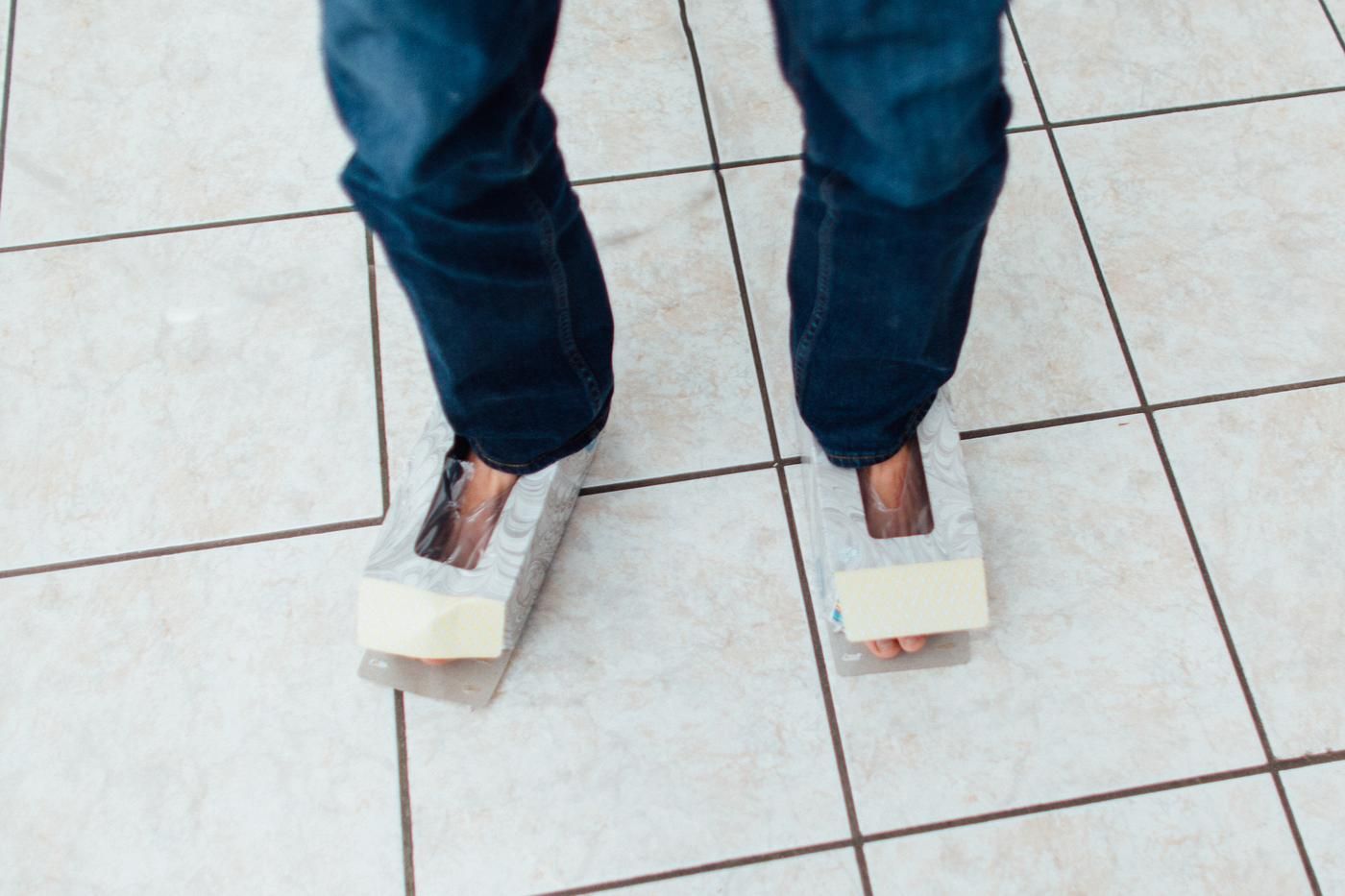 The Office Tissue Box Shoes